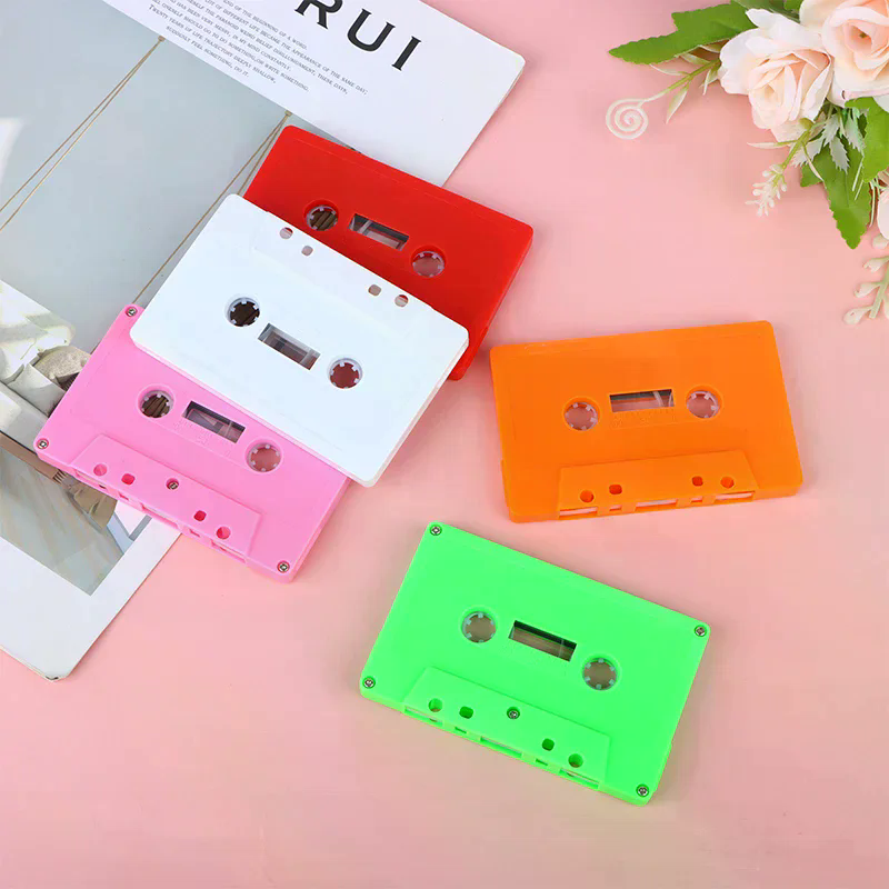 1Pc Color Blank Tape Case Audi - Reel Case 评论和价格