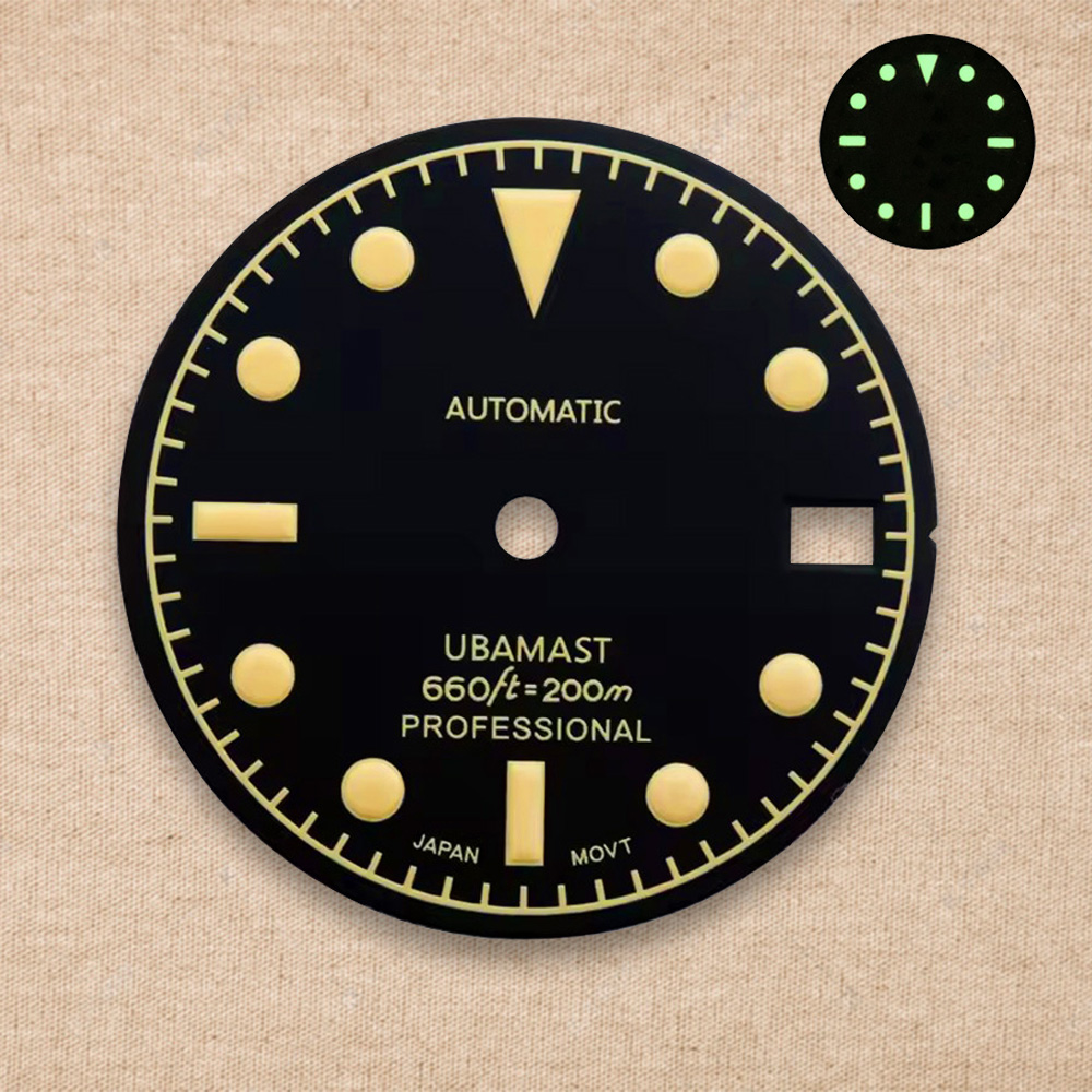 28.5mm S Logo Retro dial Green - Reel Case 评论和价格