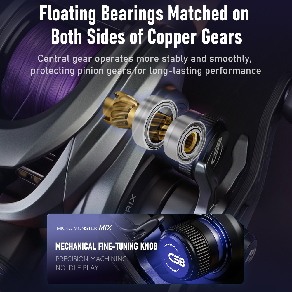 KINGDOM Micro Monster MIX Bait - Spincast Reel 评论和价格