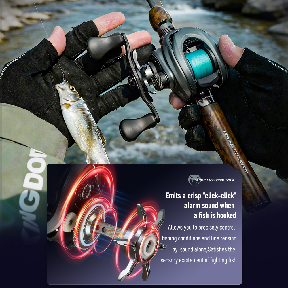 KINGDOM Micro Monster MIX Bait - Spincast Reel 评论和价格