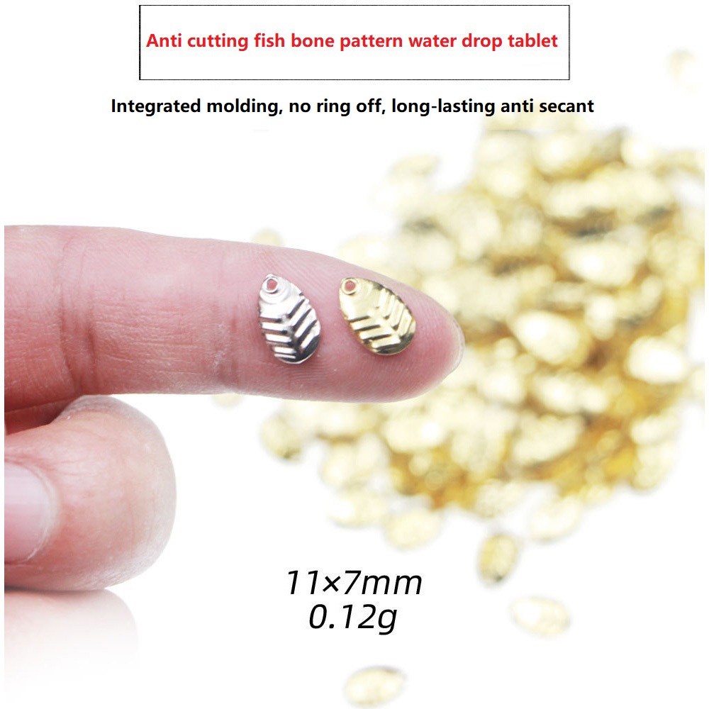 50Pcs/lot DIY Fishing Spinner  - Baitcasting Reel 评论和价格