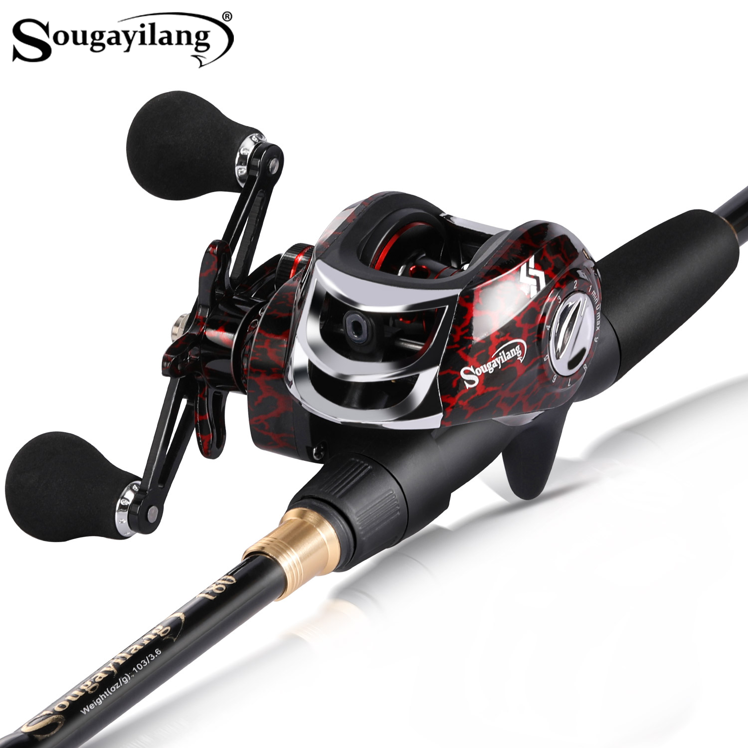 Sougayilang 1.8-2.4m Casting F - Spincast Reel 评论和价格